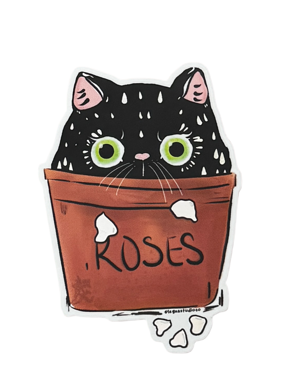 Bad Kitty Sticker