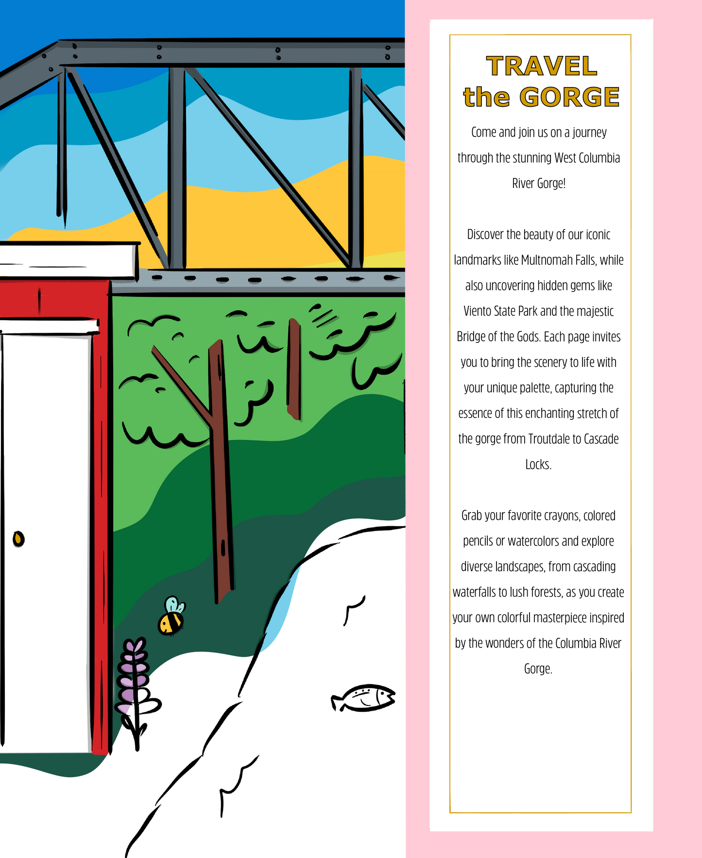 Color the Columbia: Gorge-ous Views from Troutdale to Cascade Locks