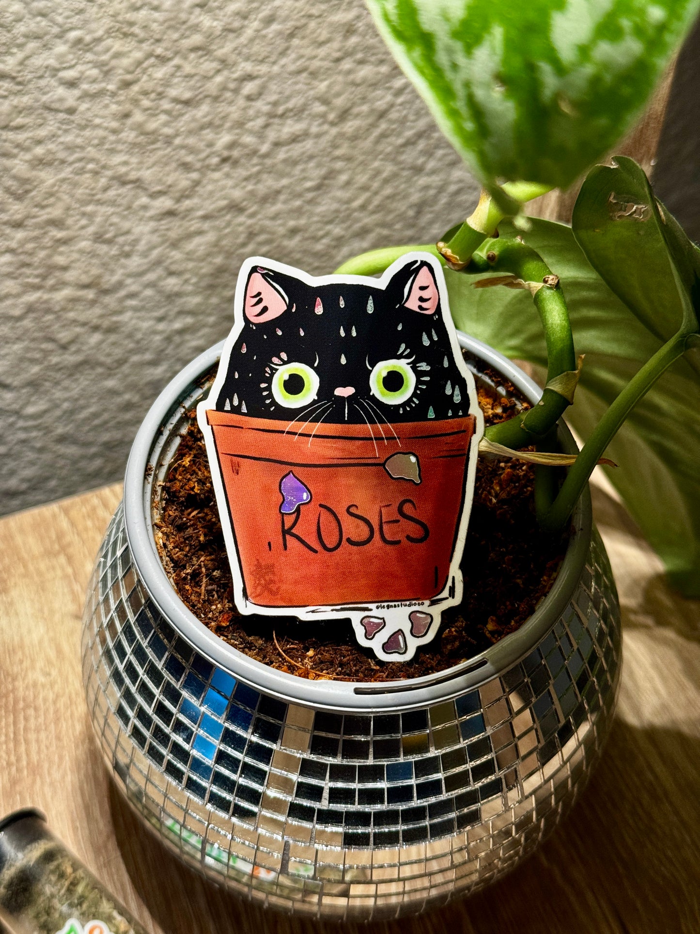 Bad Kitty Sticker